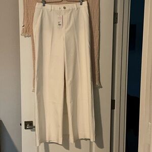 Lilly Pulitzer Cream Wide Leg Pants